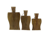 Snijplanken - Naturel - Mangohout - Set van 3 - WeAreTables